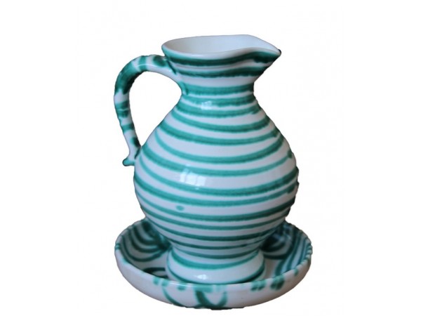  Set Carafa  si Farfurie din ceramica Gmundner Keramik